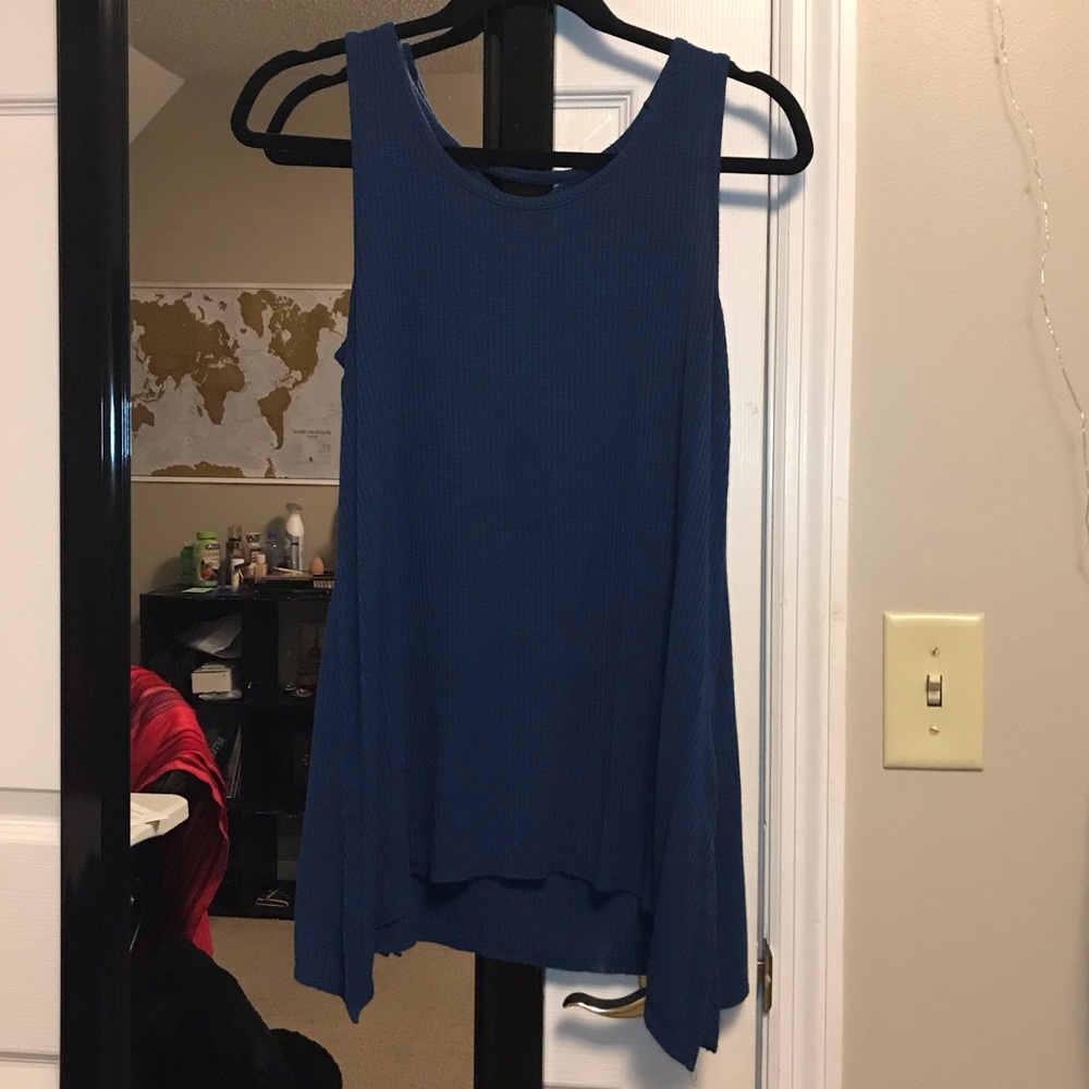 Dark Blue Tank Top